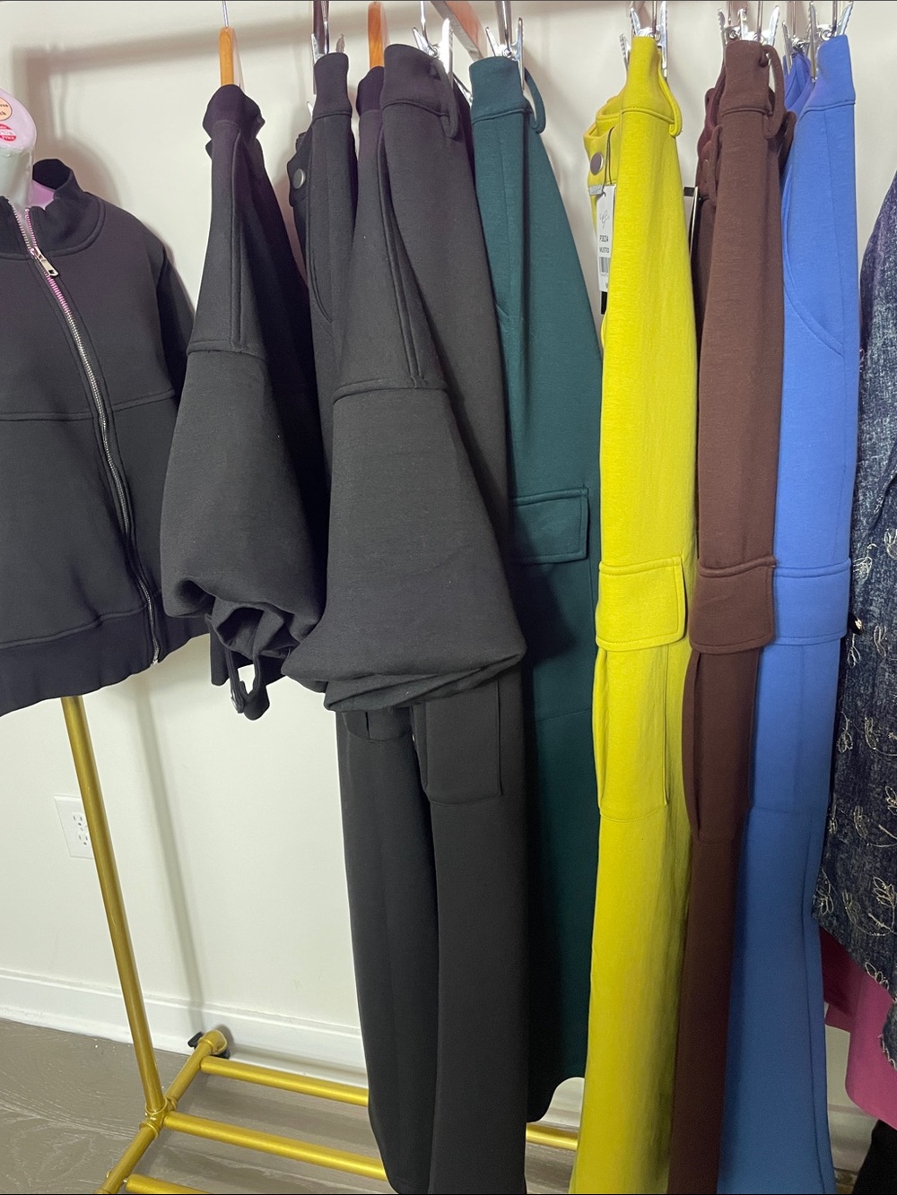 Gracia BlueCargo Pants - Sleek High-Rise Style #p36204 - Picture 2 of 7
